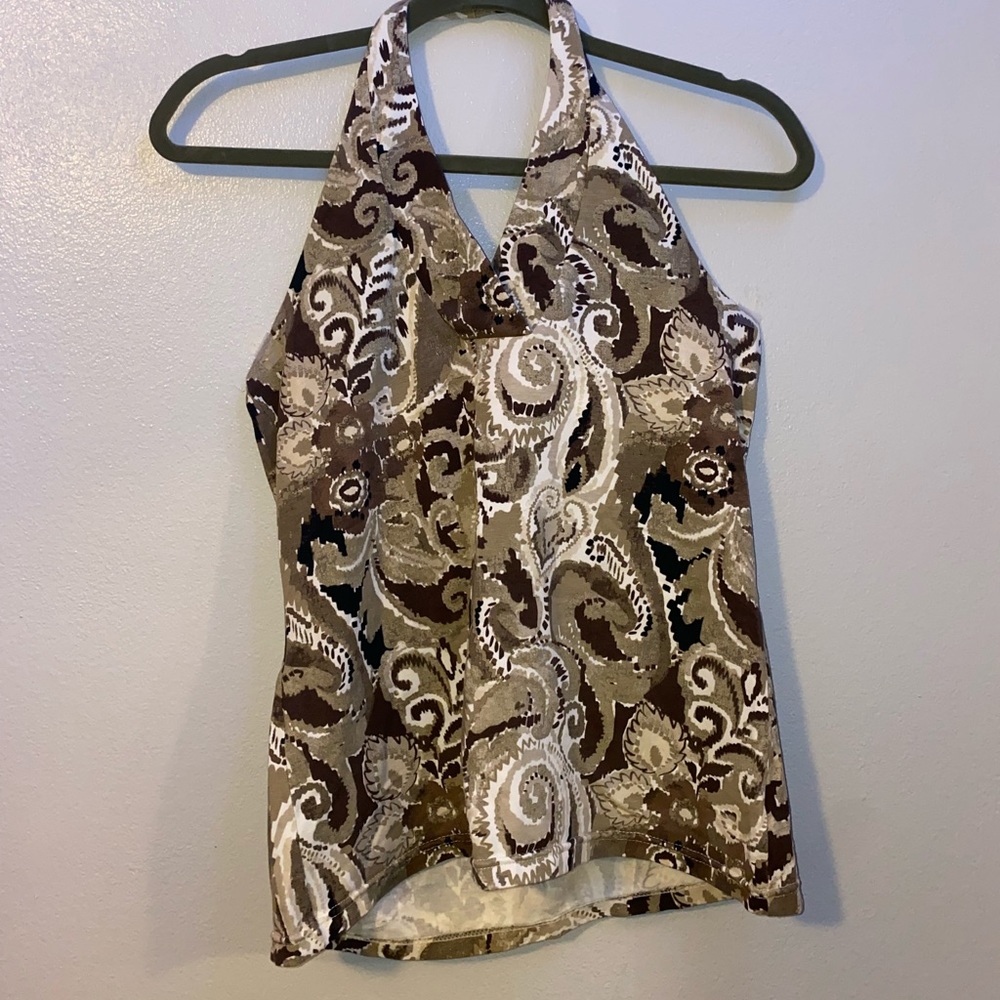 Paisley Design Halter Top